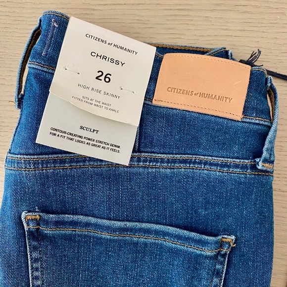 Citizens of Humanity “Chrissy” High Rise Skinny Jeans, size 26 - NWT - Picture 8 of 16
